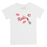 Cincinnati Reds Lipstick Kid's Tee Shirt - Tiny Turnip