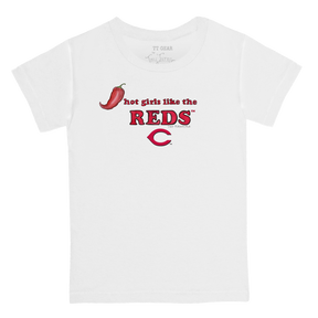 Cincinnati Reds Hot Girls Women's Baby Tee Shirt