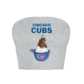 Chicago Cubs Sundae Helmet Crop Tube Top