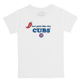 Chicago Cubs Hot Girls Women's Baby Tee Shirt