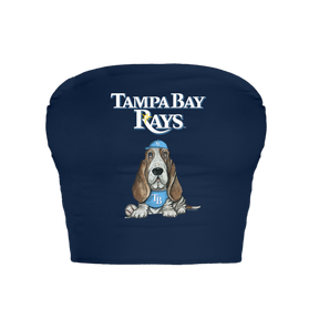 Tampa Bay Rays Puddy Crop Tube Top