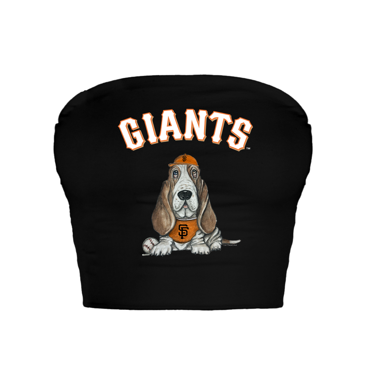 San Francisco Giants Puddy Crop Tube Top