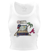 Atlanta Braves Spring Training 2026 Crop Tank - Tiny Turnip