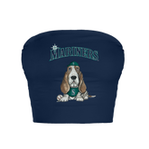 Seattle Mariners Puddy Crop Tube Top