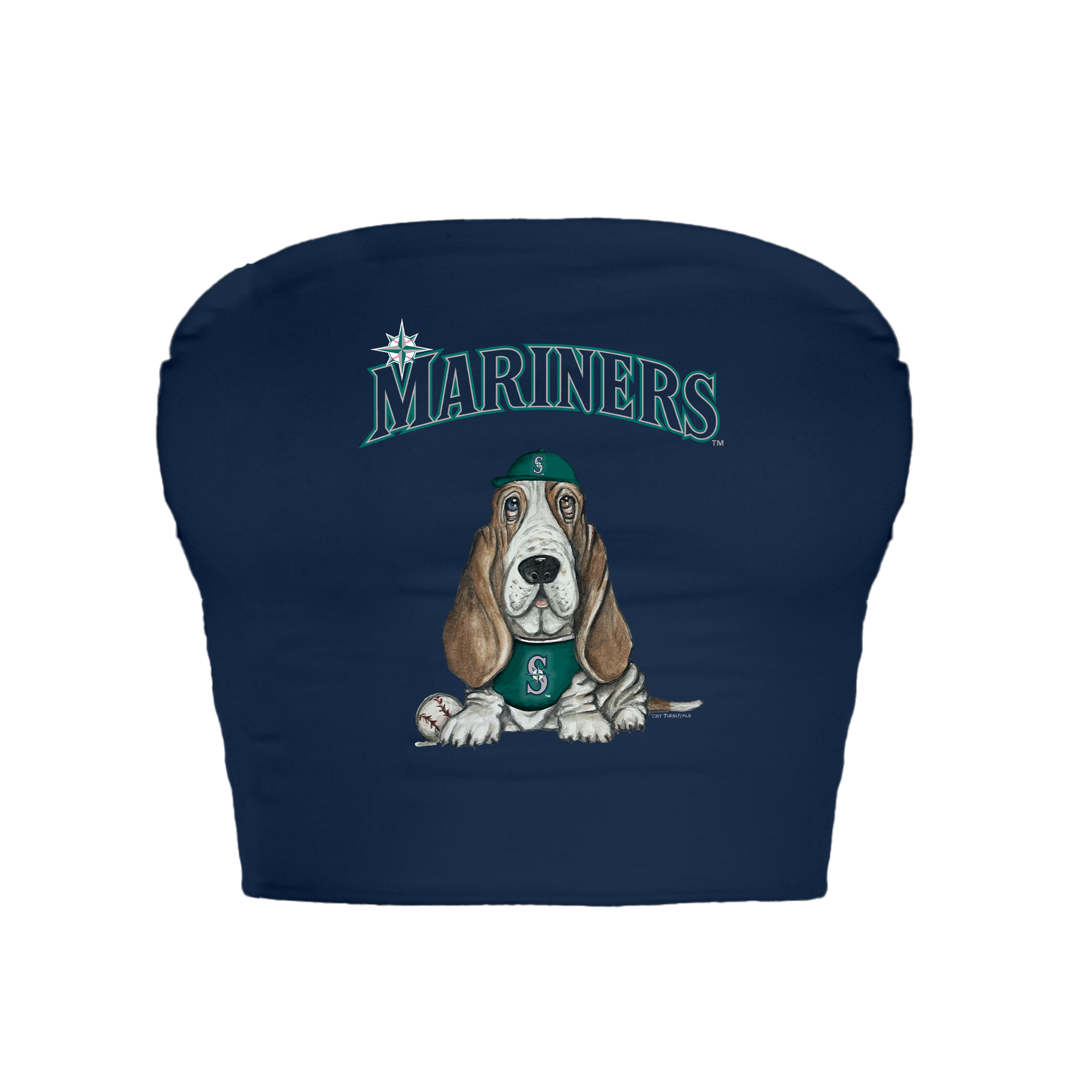 Seattle Mariners Puddy Crop Tube Top