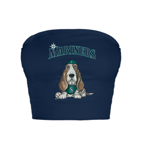 Seattle Mariners Puddy Crop Tube Top