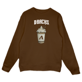 Arizona Diamondbacks Latte Crewneck Sweatshirt