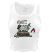Arizona Diamondbacks Spring Training 2026 Crop Tank - Tiny Turnip