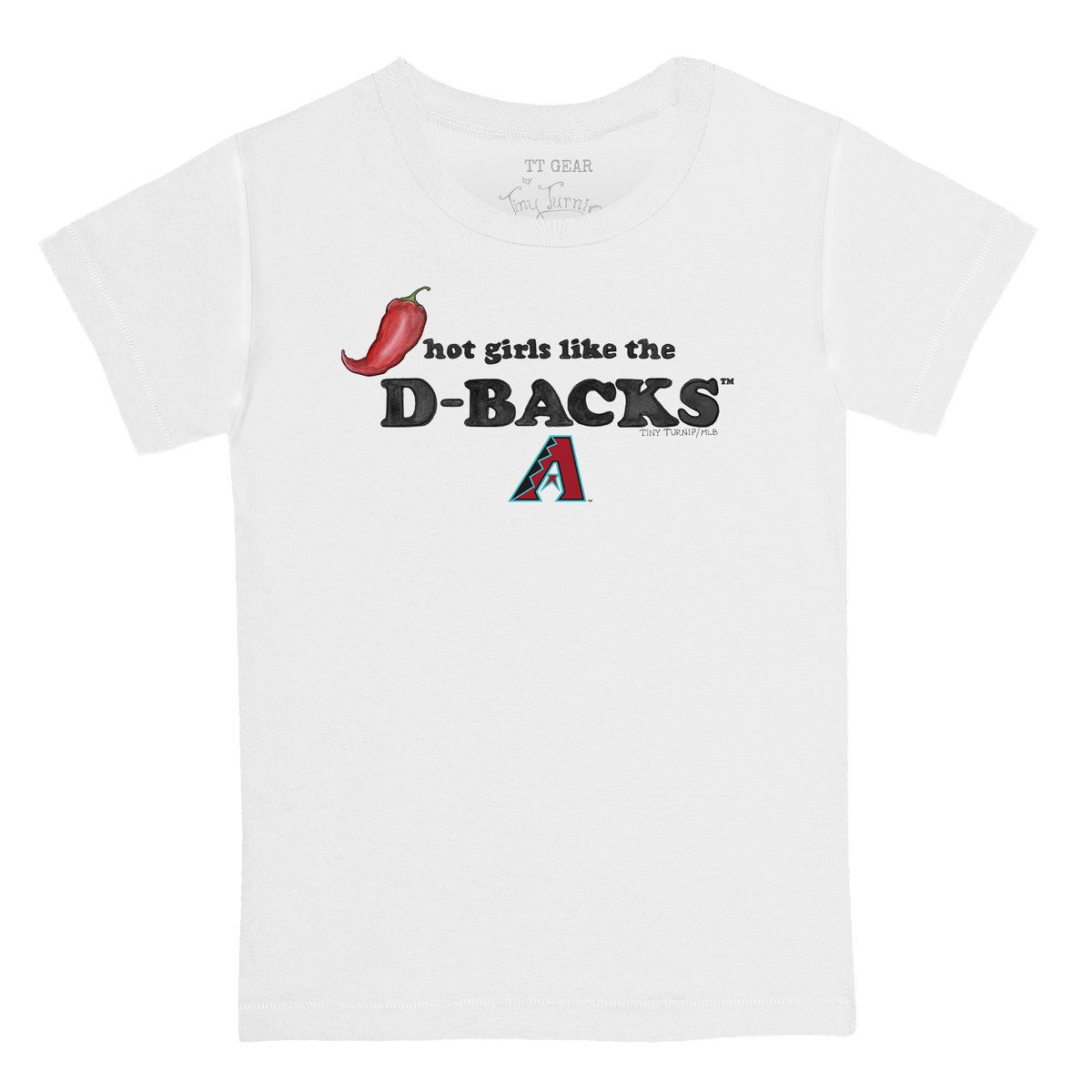 Arizona Diamondbacks Hot Girls Women's Baby Tee Shirt