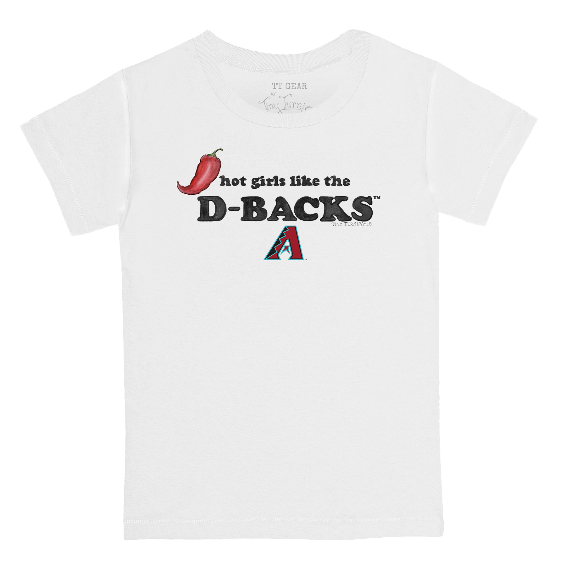 Arizona Diamondbacks Hot Girls Women's Baby Tee Shirt