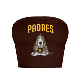 San Diego Padres Puddy Crop Tube Top