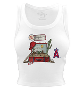 Los Angeles Angels Spring Training 2026 Crop Tank - Tiny Turnip