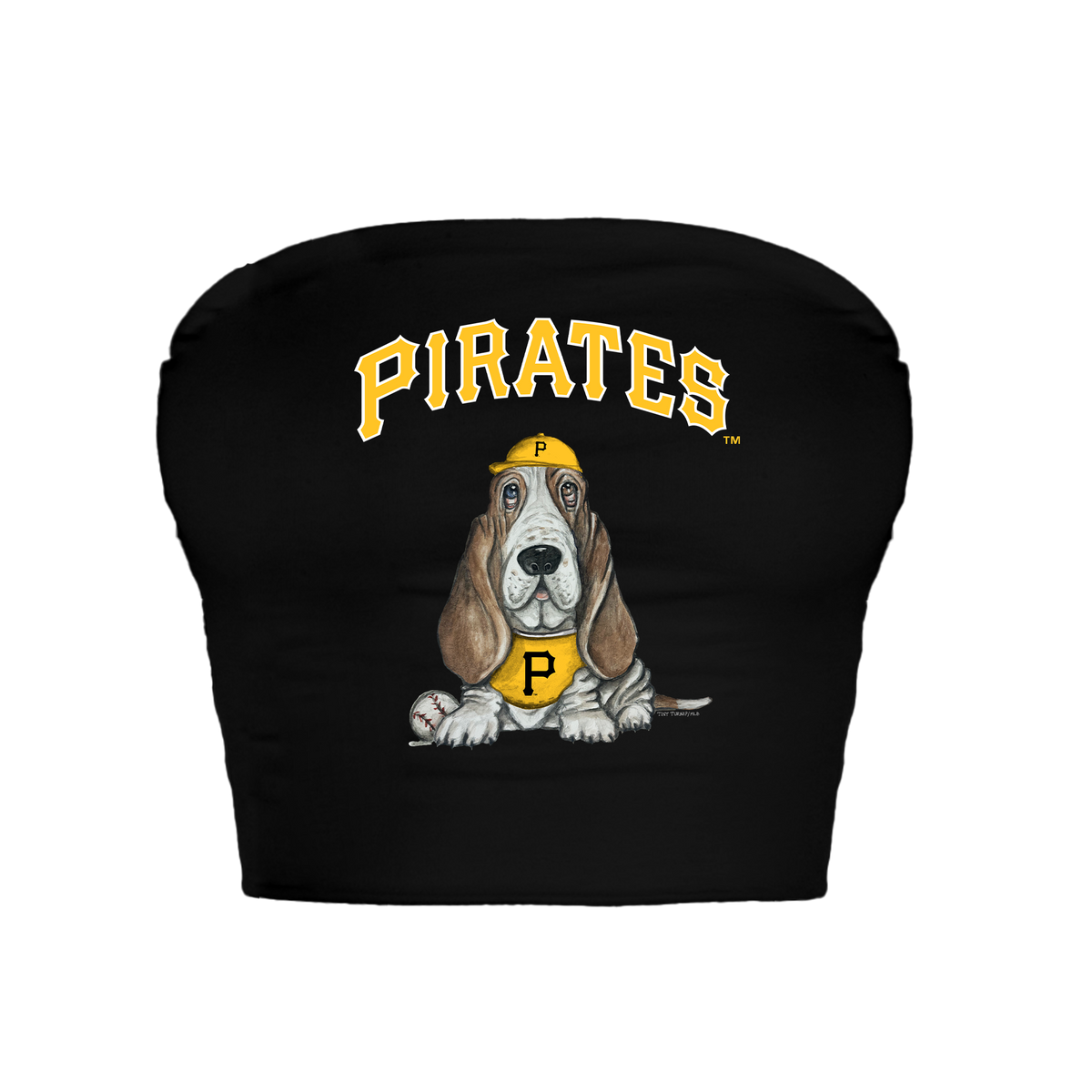 Pittsburgh Pirates Puddy Crop Tube Top