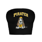 Pittsburgh Pirates Puddy Crop Tube Top