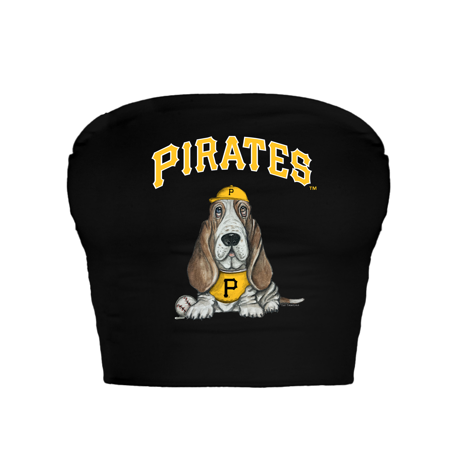 Pittsburgh Pirates Puddy Crop Tube Top