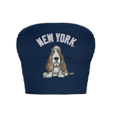 New York Yankees Puddy Crop Tube Top