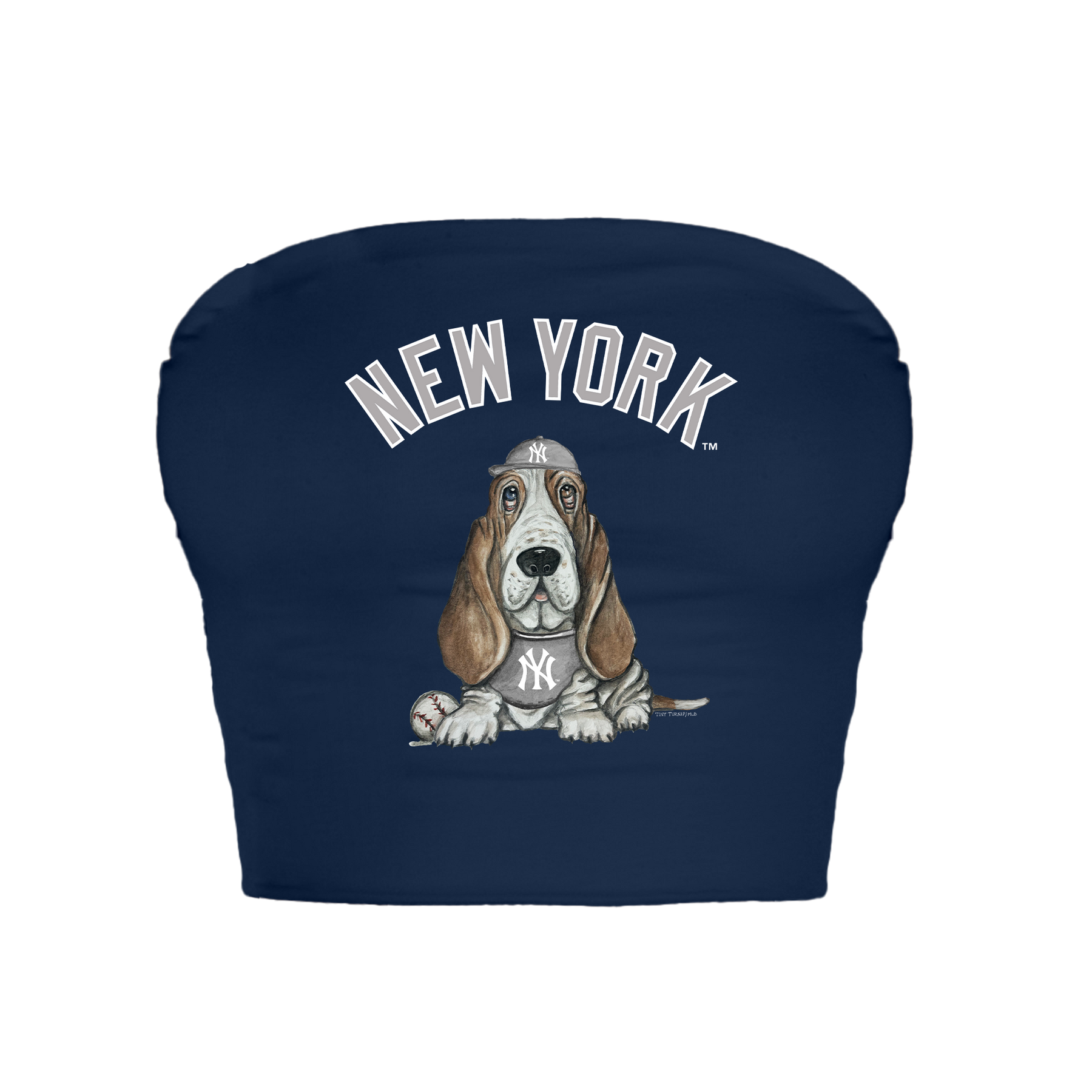 New York Yankees Puddy Crop Tube Top