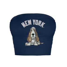 New York Yankees Puddy Crop Tube Top