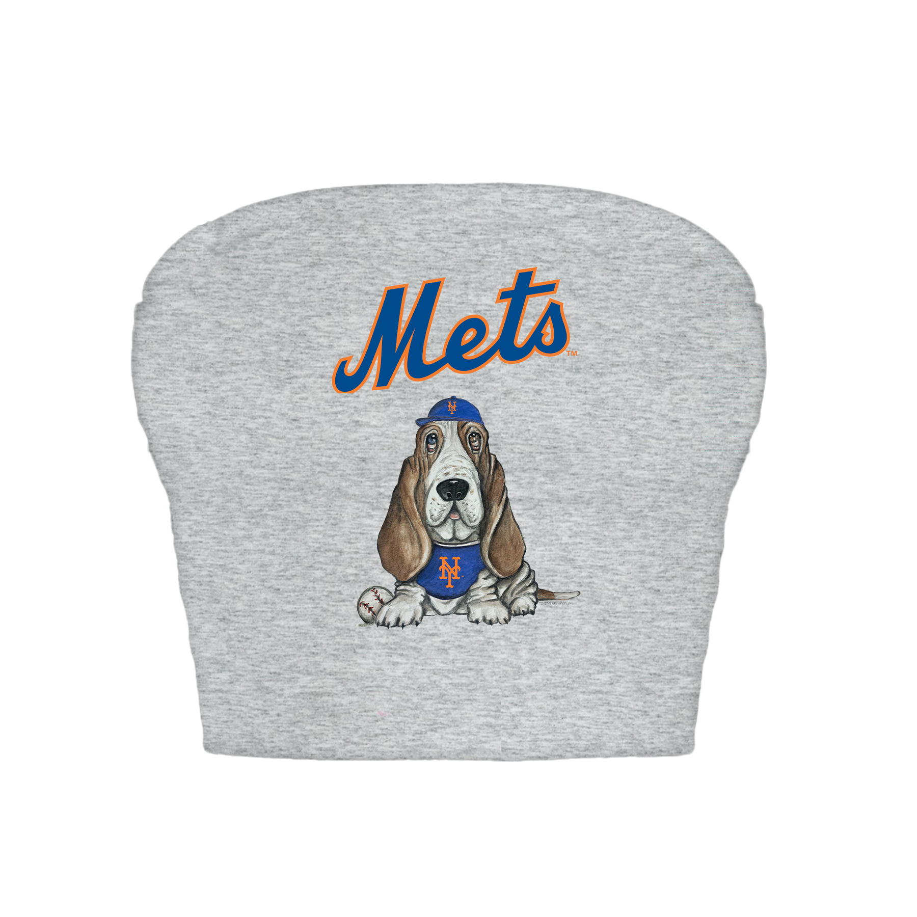 New York Mets Puddy Crop Tube Top