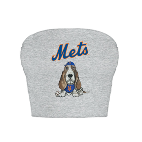 New York Mets Puddy Crop Tube Top