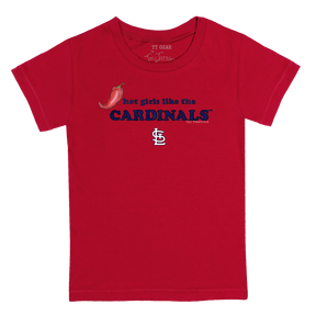 St. Louis Cardinals Hot Girls Women's Baby Tee Shirt