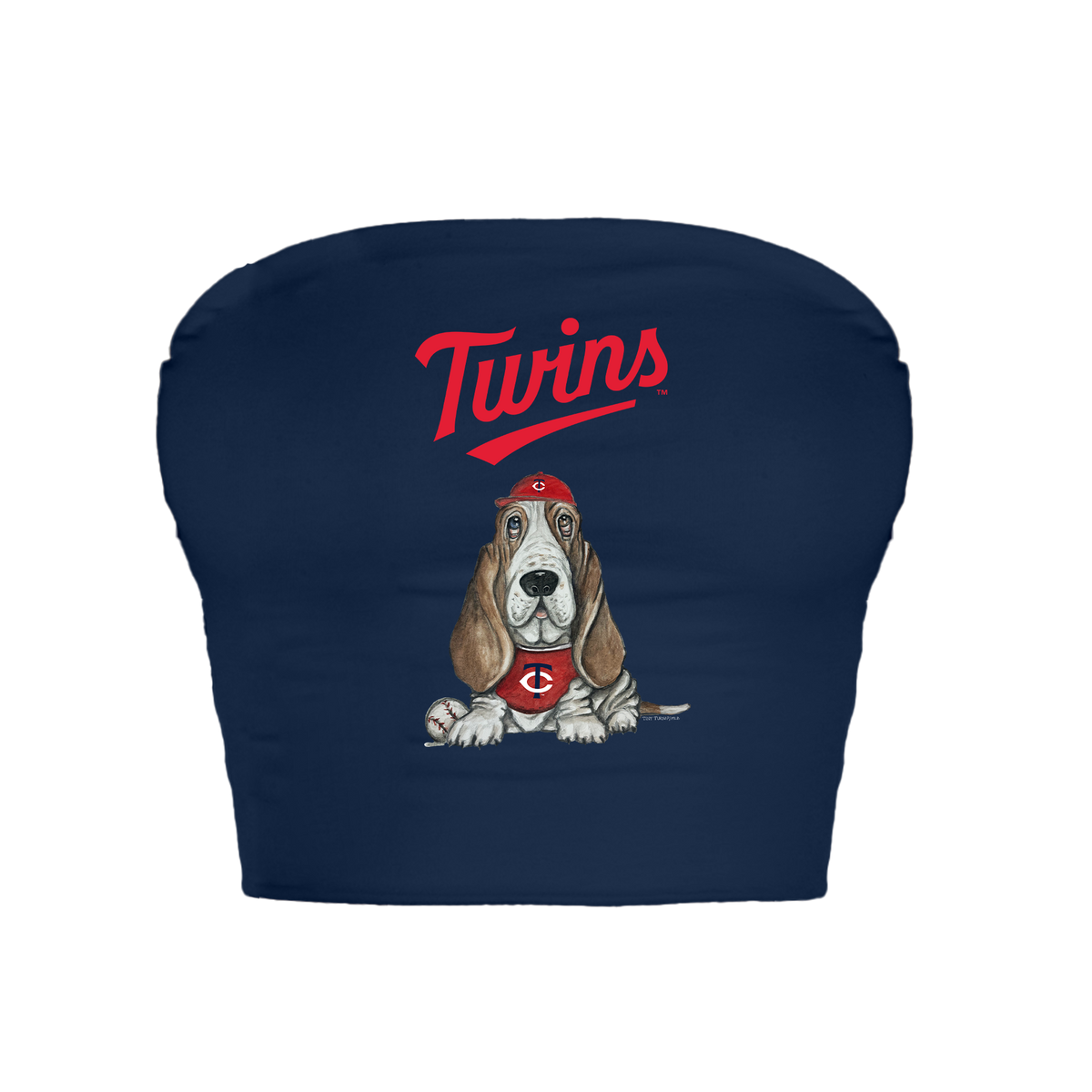 Minnesota Twins Puddy Crop Tube Top