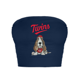 Minnesota Twins Puddy Crop Tube Top
