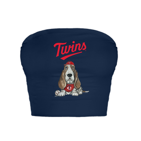 Minnesota Twins Puddy Crop Tube Top