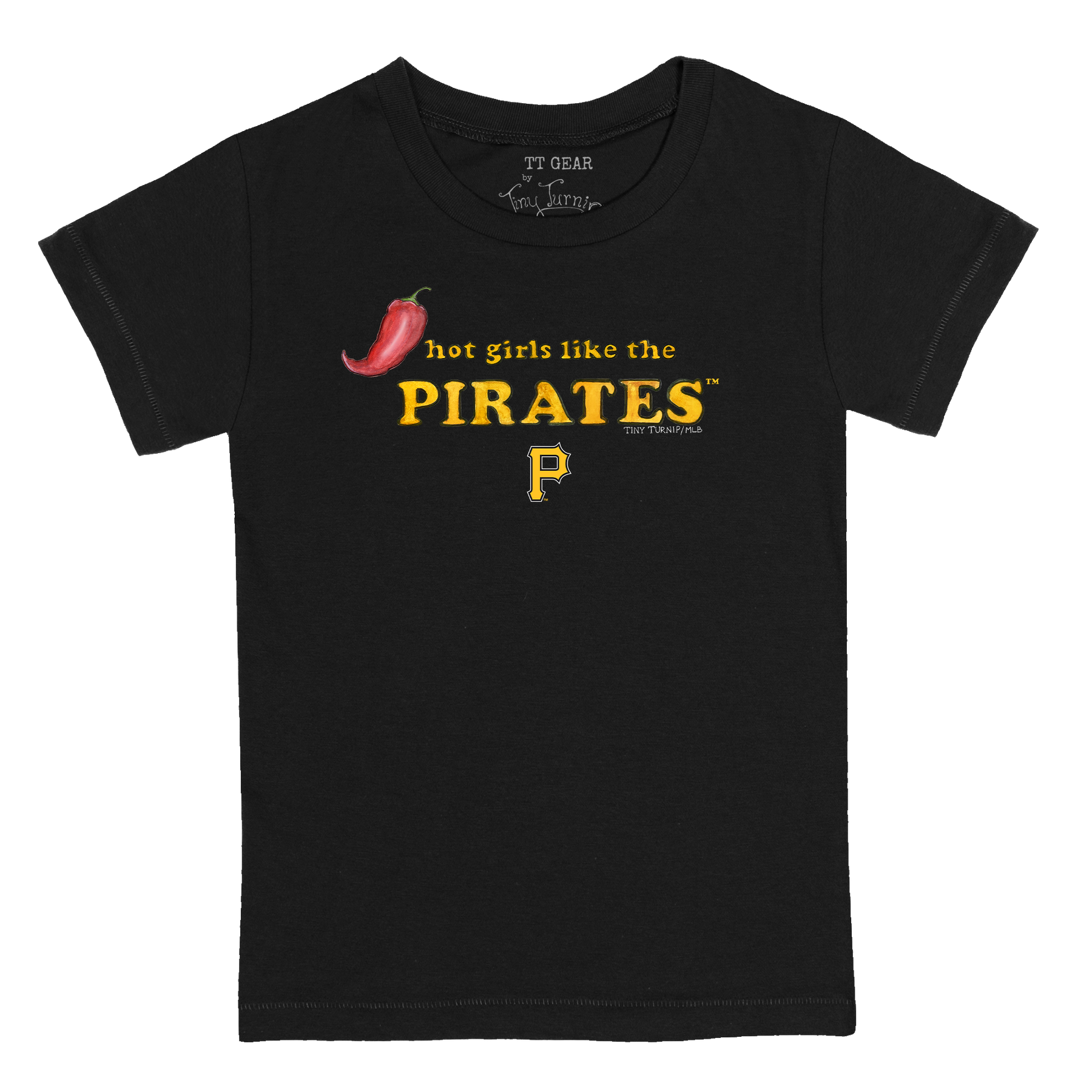 Pittsburgh Pirates Hot Girls Women's Baby Tee Shirt