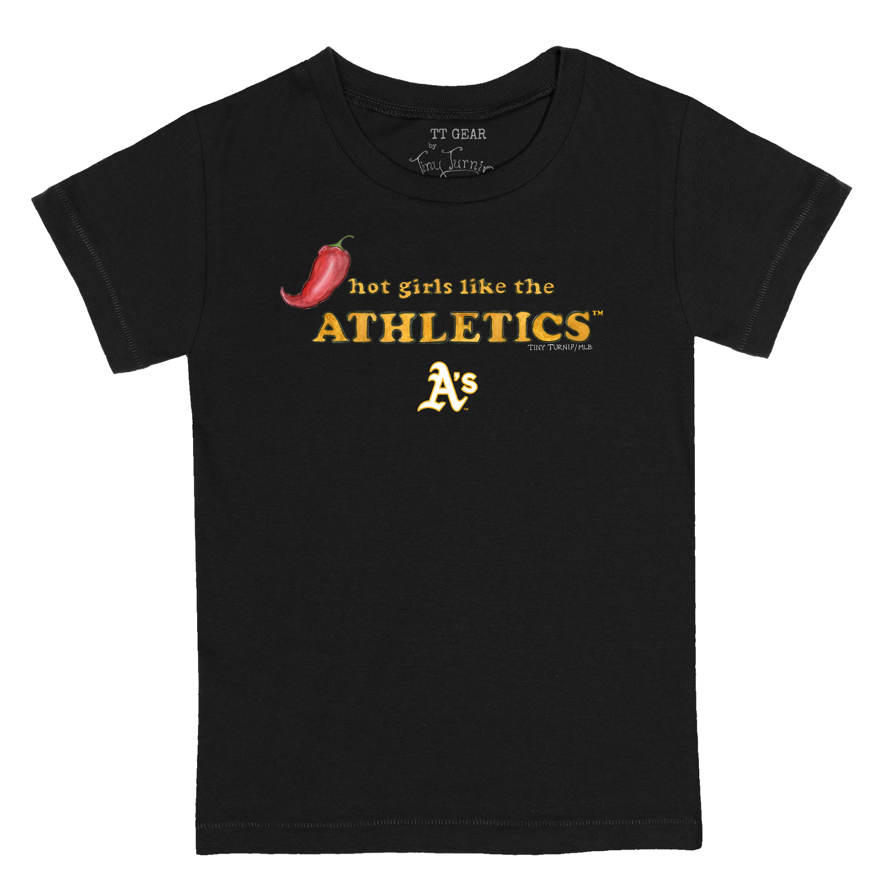 Oakland Athletics Hot Girls Women's Baby Tee Shirt