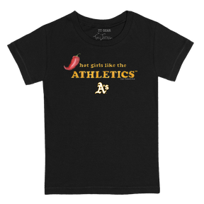 Oakland Athletics Hot Girls Women's Baby Tee Shirt