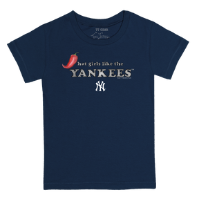 New York Yankees Hot Girls Women's Baby Tee Shirt