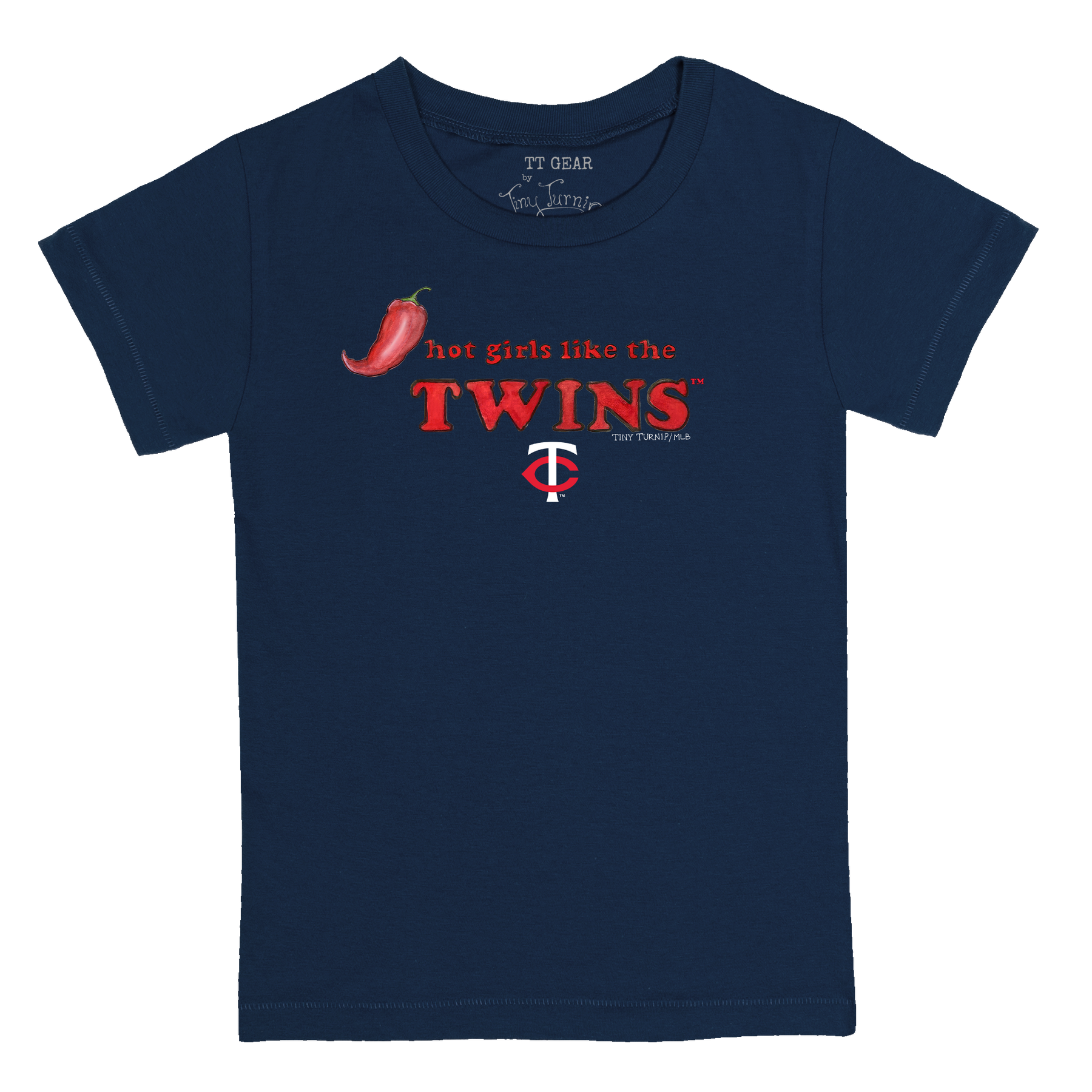 Minnesota Twins Hot Girls Women's Baby Tee Shirt