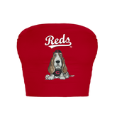 Cincinnati Reds Puddy Crop Tube Top