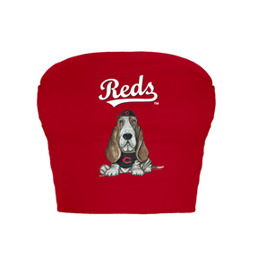Cincinnati Reds Puddy Crop Tube Top
