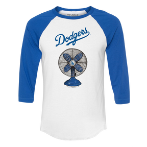 Los Angeles Dodgers Fan 3/4 Royal Blue Sleeve Raglan