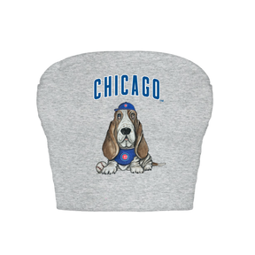 Chicago Cubs Puddy Crop Tube Top