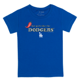 Los Angeles Dodgers Hot Girls Women's Baby Tee Shirt