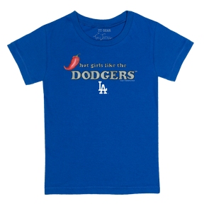 Los Angeles Dodgers Hot Girls Women's Baby Tee Shirt