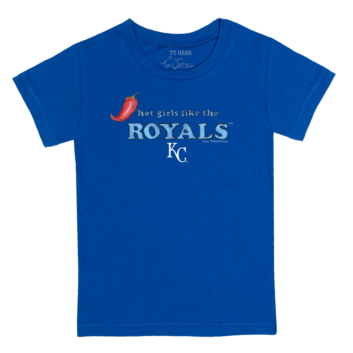 Kansas City Royals Hot Girls Women's Baby Tee Shirt
