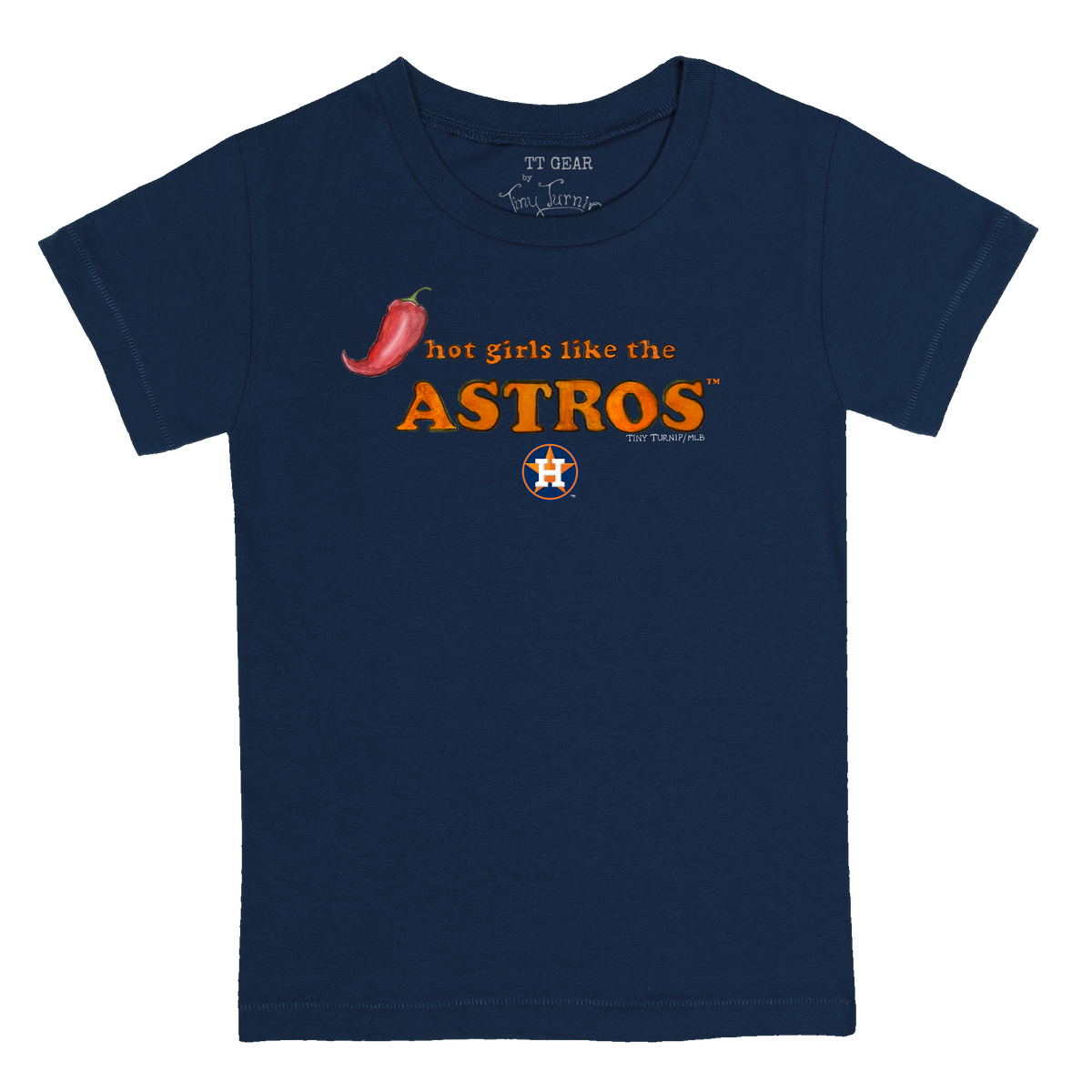 Houston Astros Hot Girls Women's Baby Tee Shirt