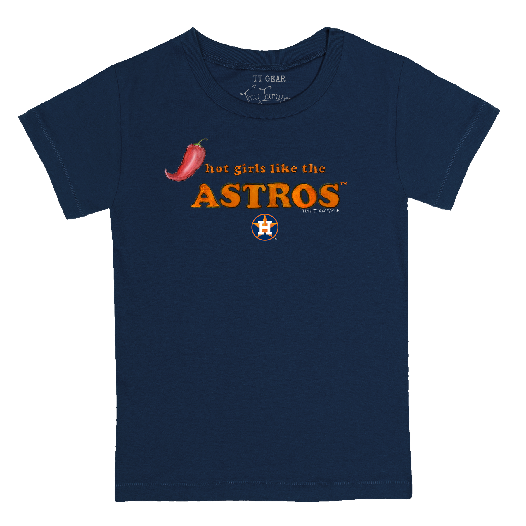 Houston Astros Hot Girls Women's Baby Tee Shirt