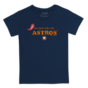 Houston Astros Hot Girls Women's Baby Tee Shirt