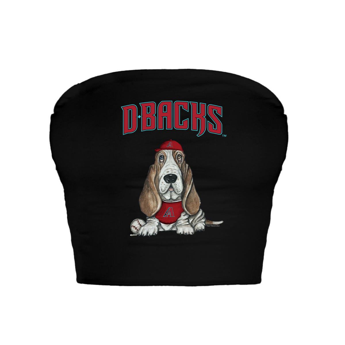 Arizona Diamondbacks Puddy Crop Tube Top