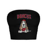 Arizona Diamondbacks Puddy Crop Tube Top