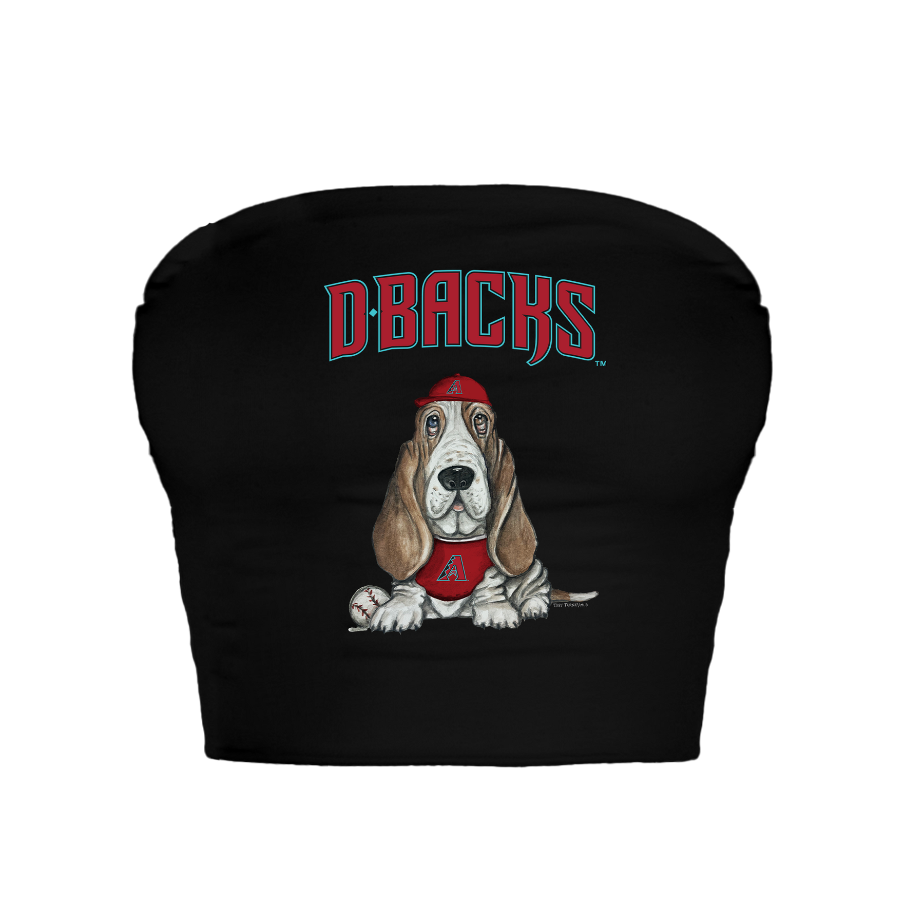 Arizona Diamondbacks Puddy Crop Tube Top