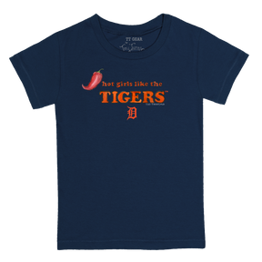 Detroit Tigers Hot Girls Women's Baby Tee Shirt