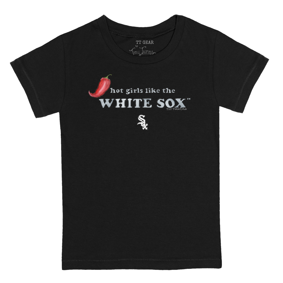 Chicago White Sox Hot Girls Women's Baby Tee Shirt