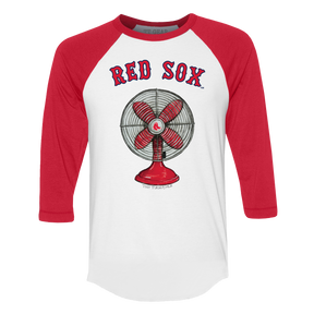 Boston Red Sox Fan 3/4 Red Sleeve Raglan