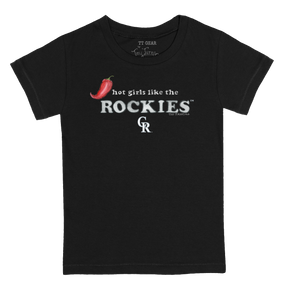 Colorado Rockies Hot Girls Women's Baby Tee Shirt